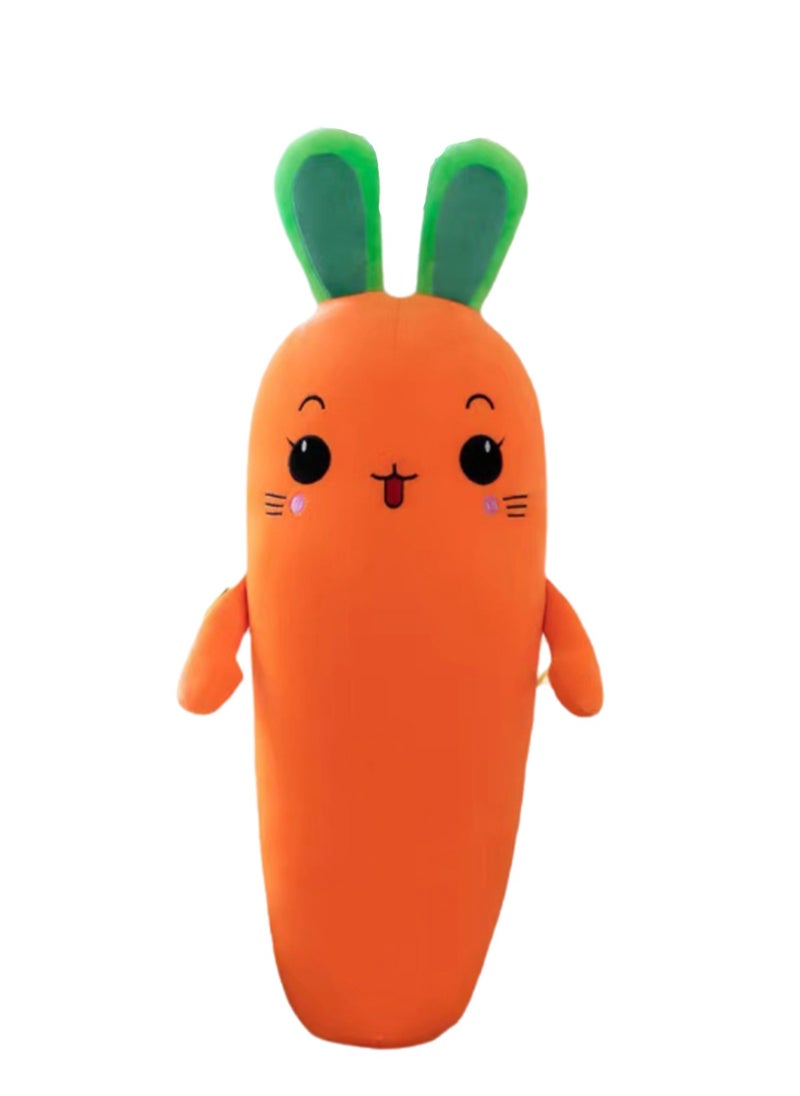 45 CM Cute Carrot Plush Toy Soft Stuffed Creativity Doll For Girls And Boys All Ages Gift