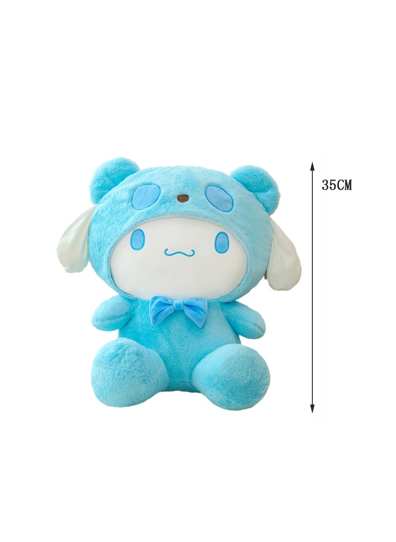 35 CM Blue Cute Cartoon Plush Toy Soft Stuffed Doll For Girls And Boys All Ages Gift