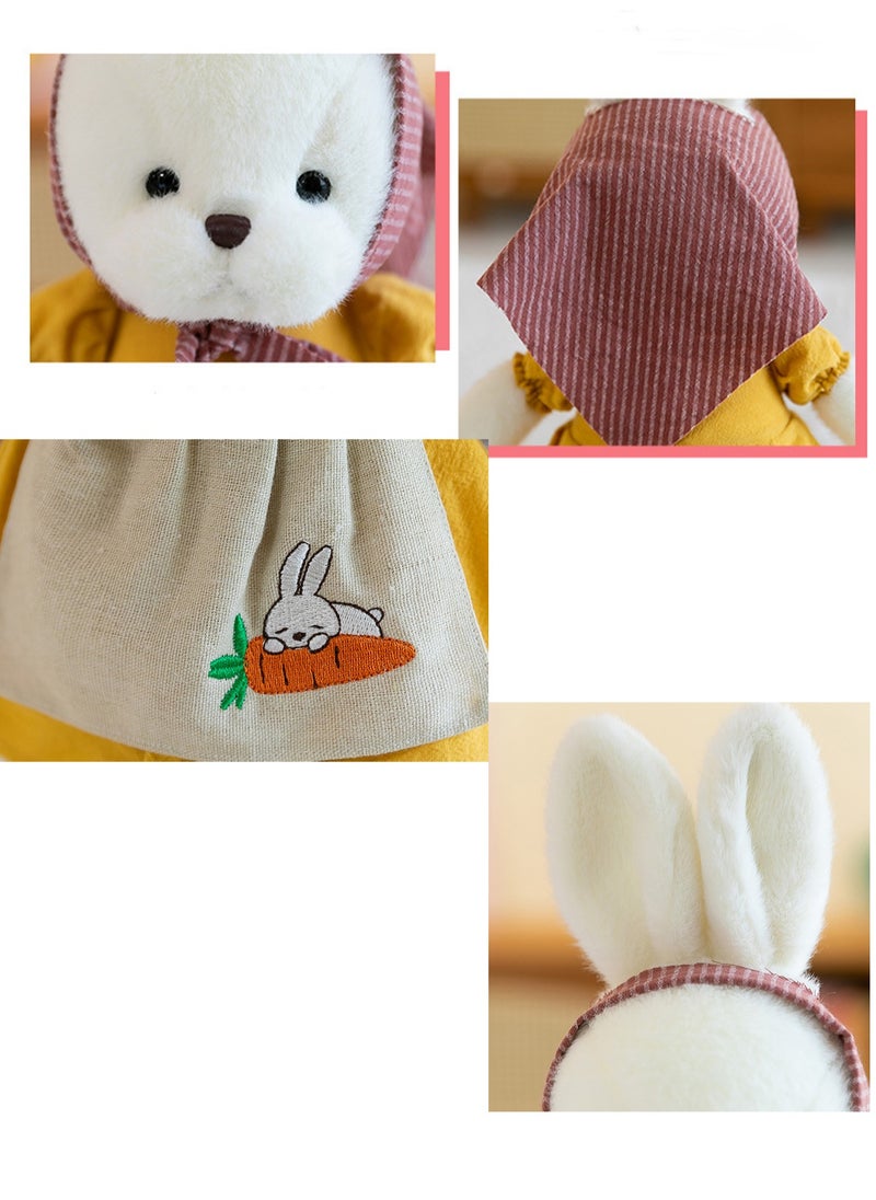 30 CM Cute Simulation Rabbit Plush Toy Soft Stuffed Doll For Girls And Boys All Ages Gift