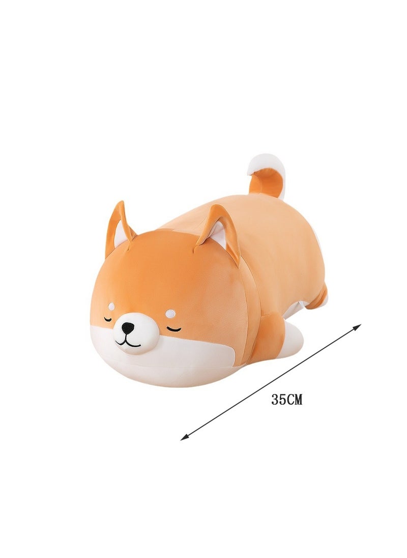 35 CM Cute Shiba Inu Plush Toy Soft Stuffed Doll For Girls And Boys All Ages Gift