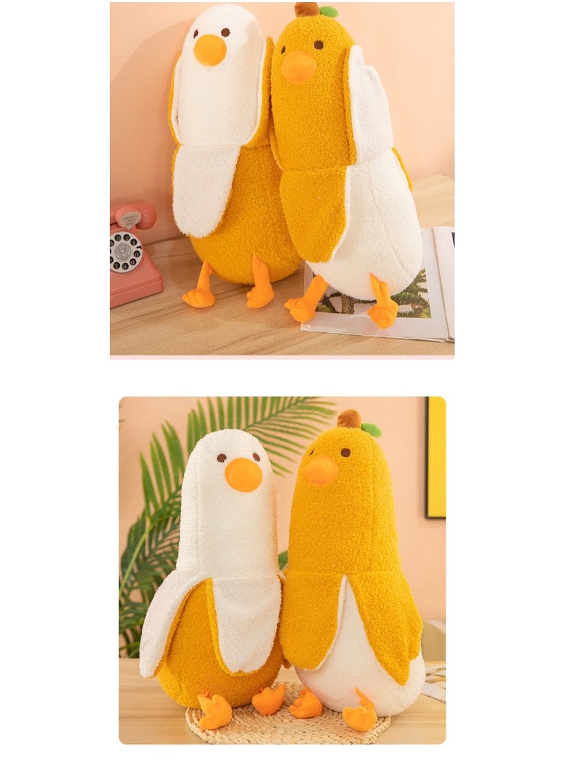 50 CM Creative Banana Duck Plush Toy Soft Stuffed Doll For Girls And Boys All Ages Gift