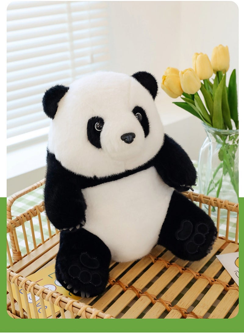 35 CM Cute Panda Plush Toy Soft Stuffed Simulation Doll For Girls And Boys All Ages Gift