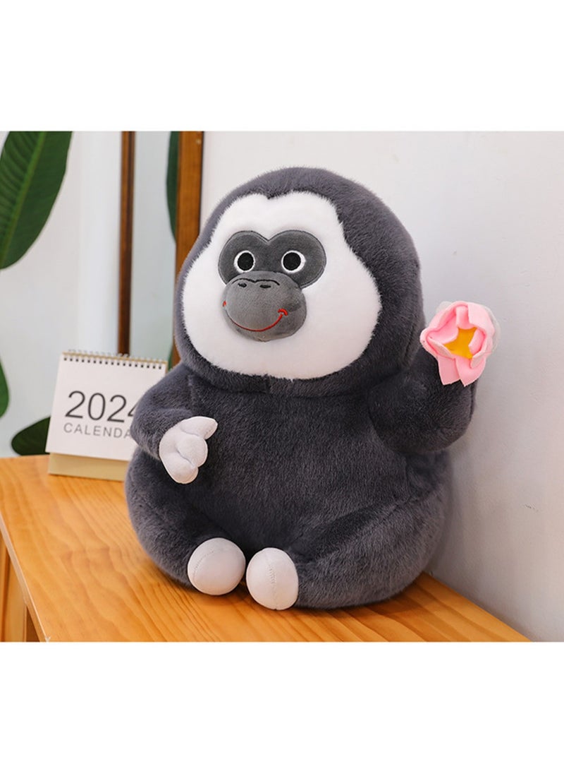 25 CM Cute Chimpanzees Plush Toy Soft Stuffed Doll For Girls And Boys All Ages Gift