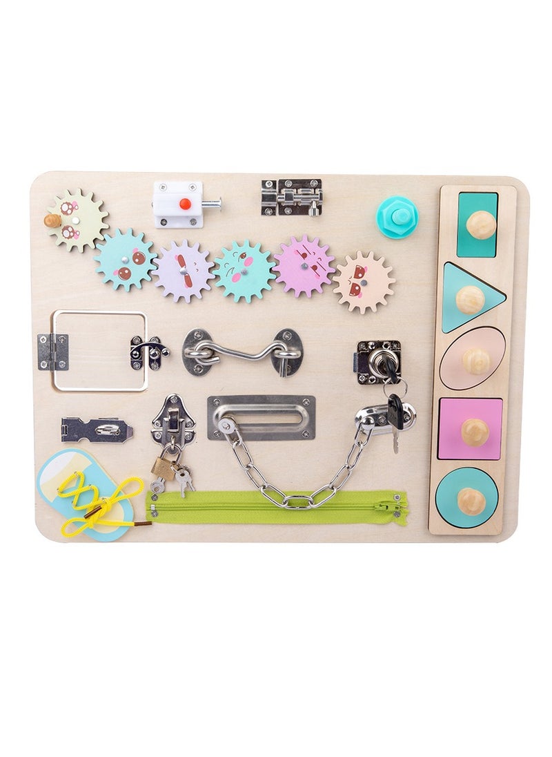 Factory Price - Drey Wooden Mood Busy Board Set