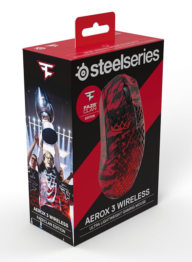 SteelSeries Aerox 3 Wireless Gaming Mouse - Faze Clan Edition