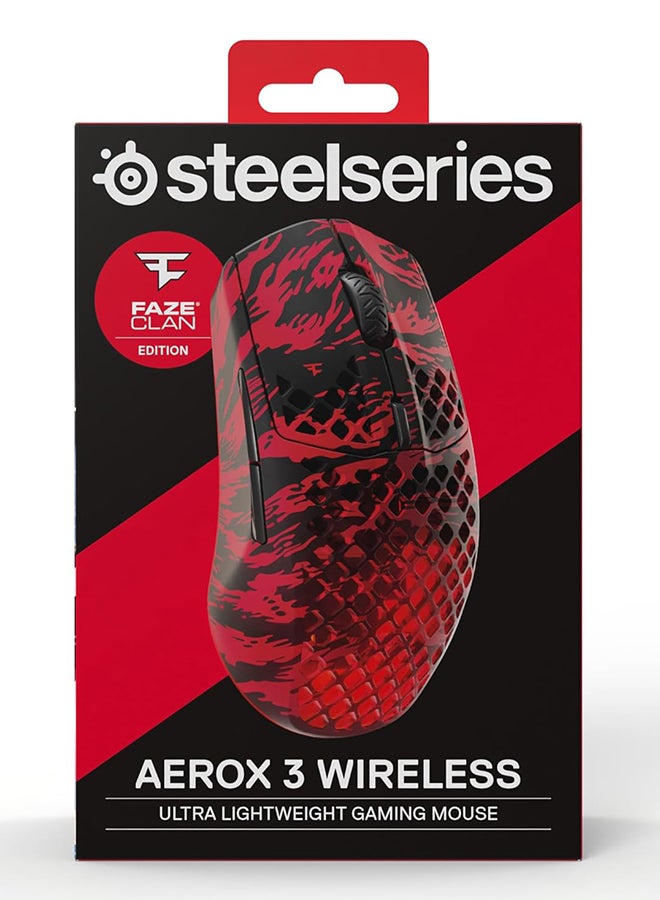 SteelSeries Aerox 3 Wireless Gaming Mouse - Faze Clan Edition