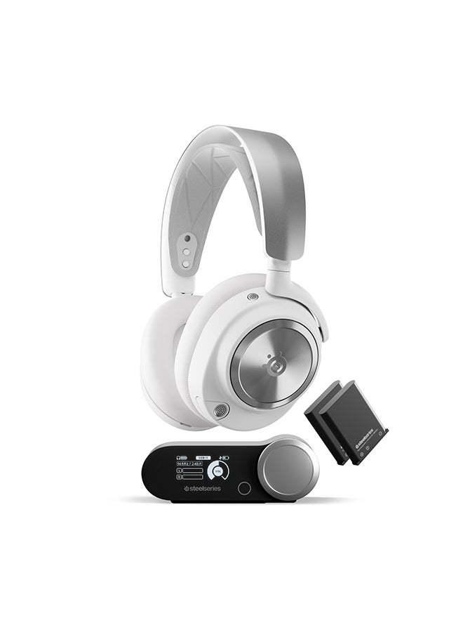 SteelSeries Arctis Nova Pro Wireless Gaming Headset - White