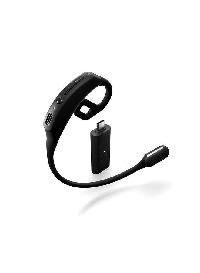 SteelSeries Arena Wireless Mic with AI Noise Cancellation for Gaming