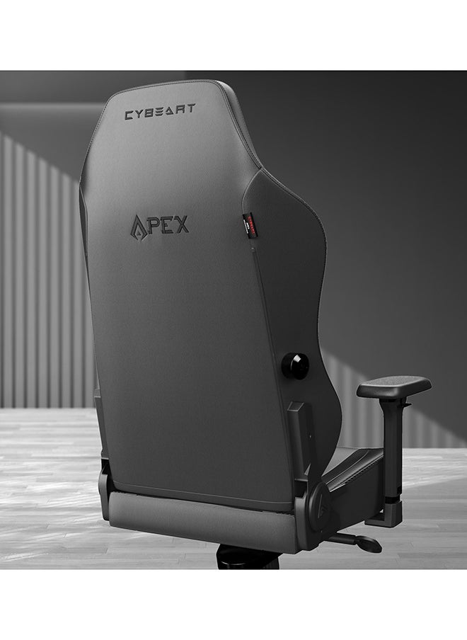 Ghost (Black) Gaming/Office Chair | 4D Armrest | Inbuilt Lumbar Support | Supreme PU Leather, Ergonomic, Recline And Tilt With 5 Year Warranty