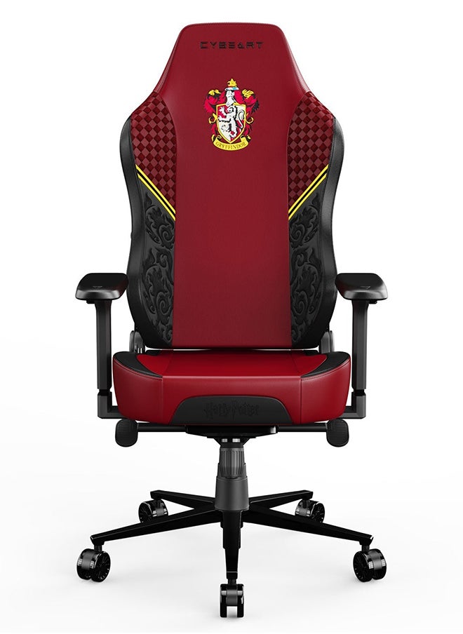 Gryffindor Gaming/Office Chair - Harry Potter | 4D Armrest | Inbuilt Lumbar Support | Supreme PU Leather, Ergonomic, Recline And Tilt With 5 Year Warranty