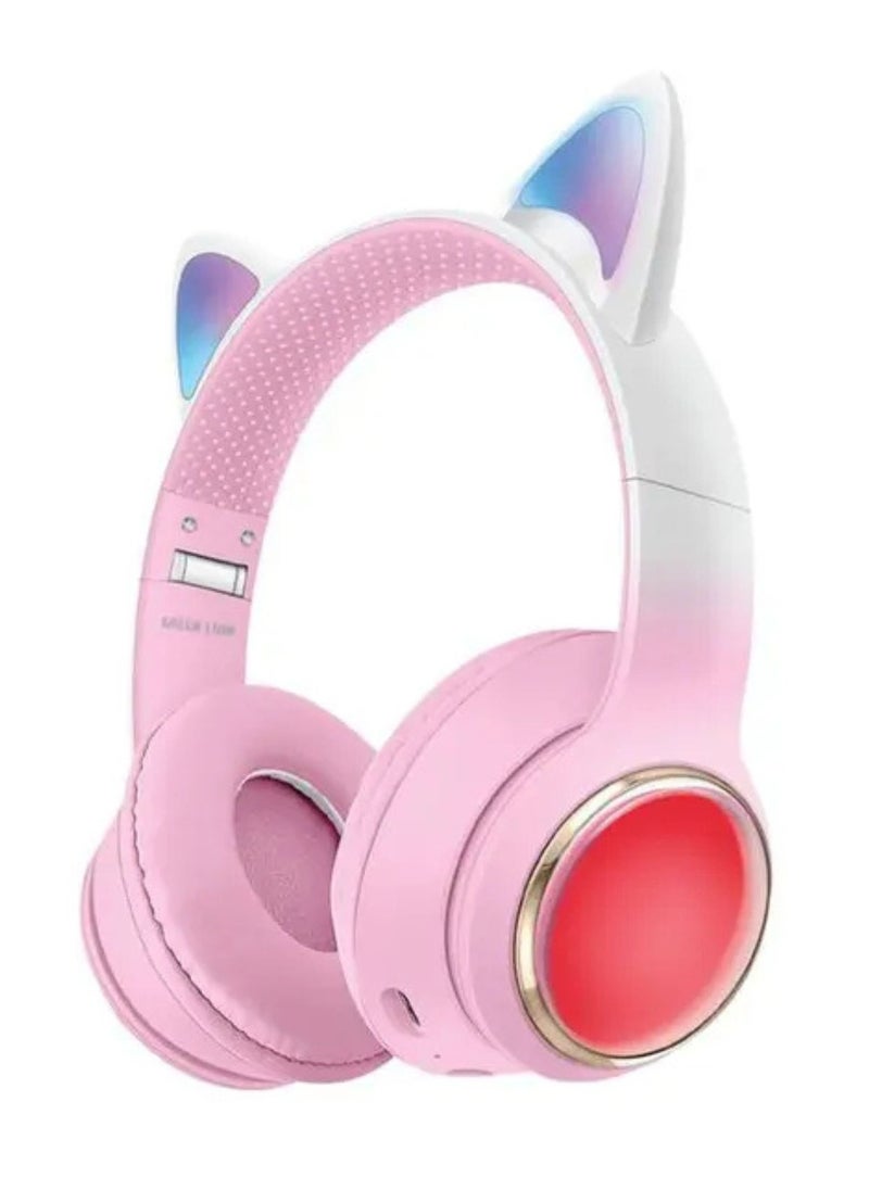 GL-400 Kids Wireless Head Phone - Pink