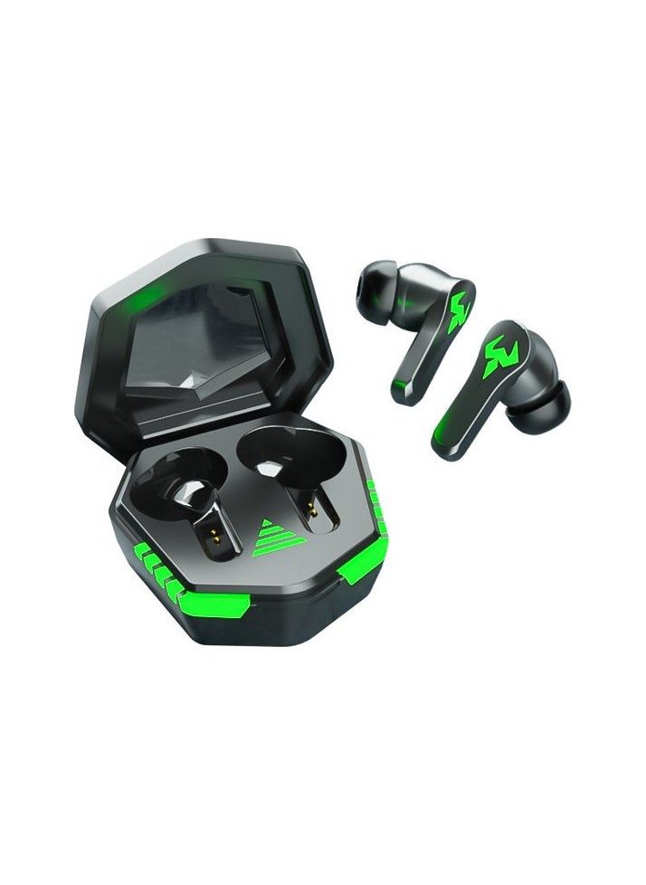 N35 Low Delay Low Power Game Tws Wireless Bluetooth Headset Colour:Black