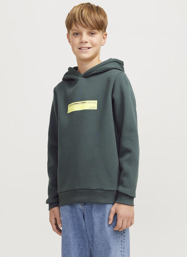 Kids Graphic Print Hoodie