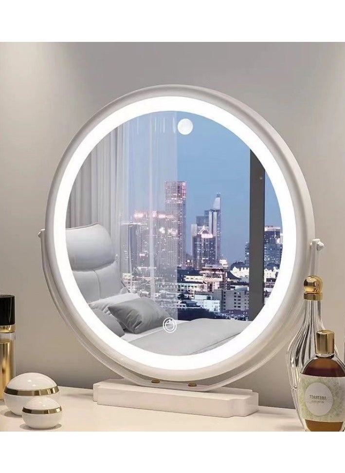 Round Mirror Circle Mirror Metal Frame Round Wall Mounted Mirrors for Living room Bathroom led mirror