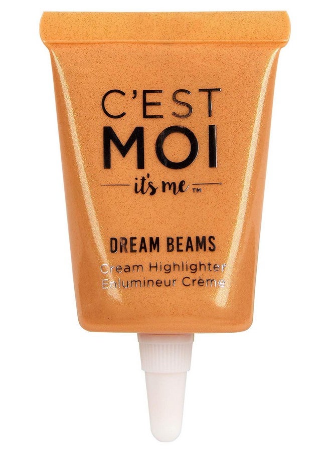 Dream Beams Cream Highlighter ; Gentle, Lightweight, Blendable Cream Highlighter Gives Skin A Dreamy Luminous Glow, Enriched With Shea Butter And Aloe Leaf ; Sunstar (Gold), 0.34 Fl Oz