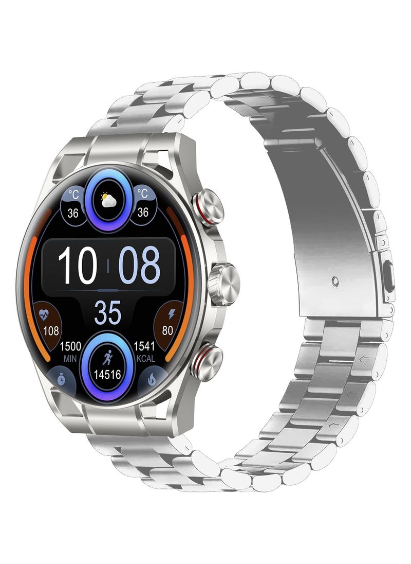 Maxwell Fusion Smart Watch for Men and Women with dual strap