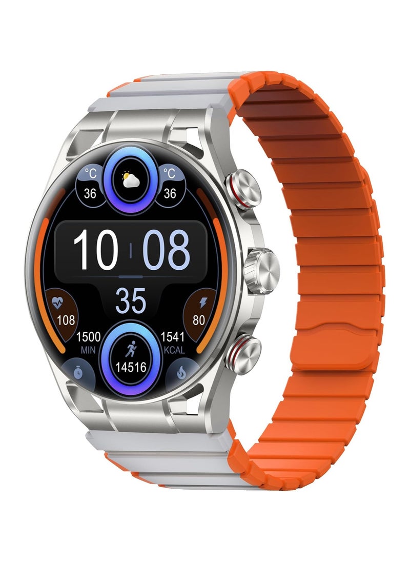 Maxwell Fusion Smart Watch for Men and Women with dual strap