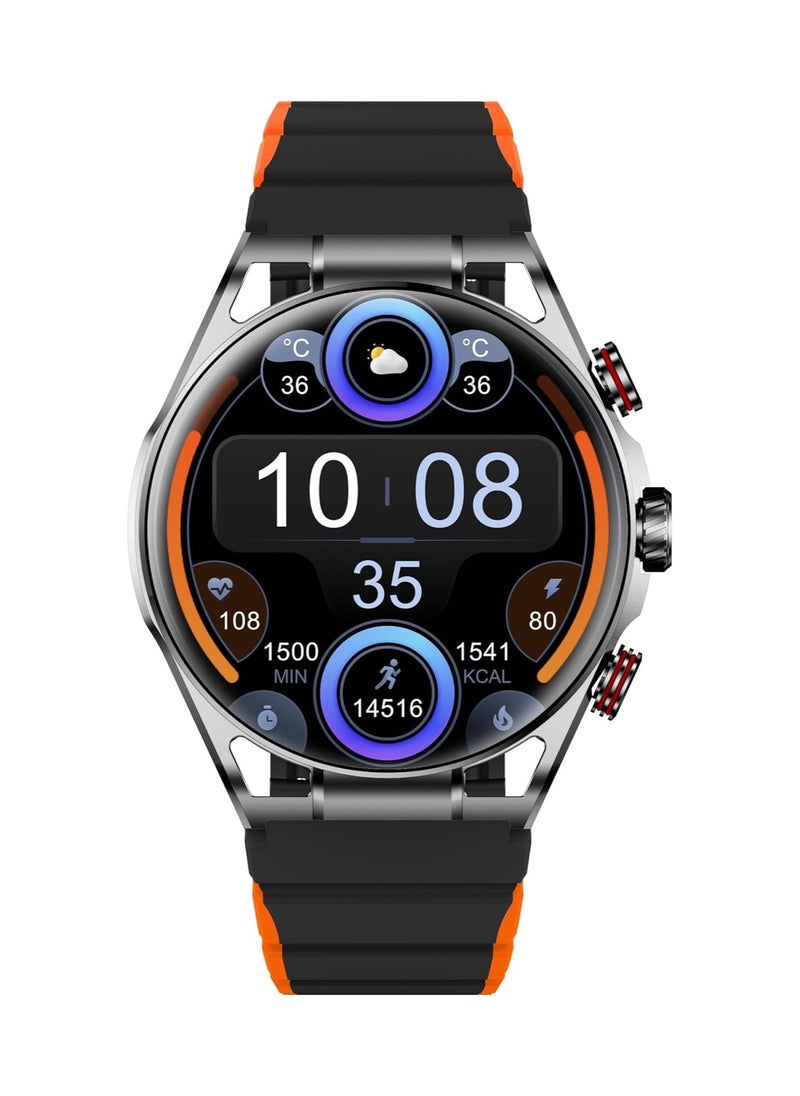 Maxwell Fusion Smart Watch for Men and Women with dual strap