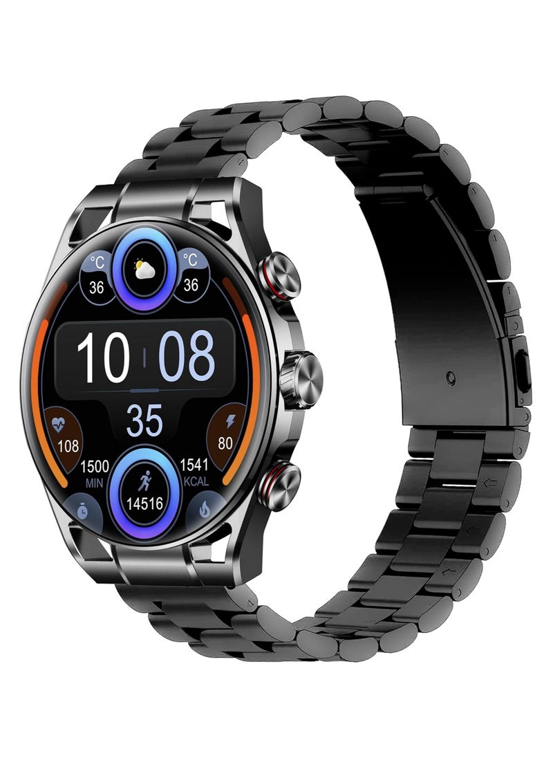 Maxwell Fusion Smart Watch for Men and Women with dual strap