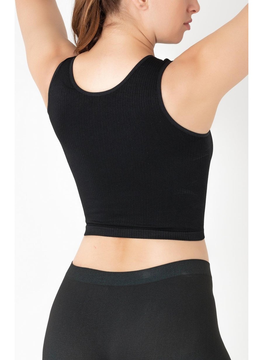 Seamless Ripped Crop T-Shirt