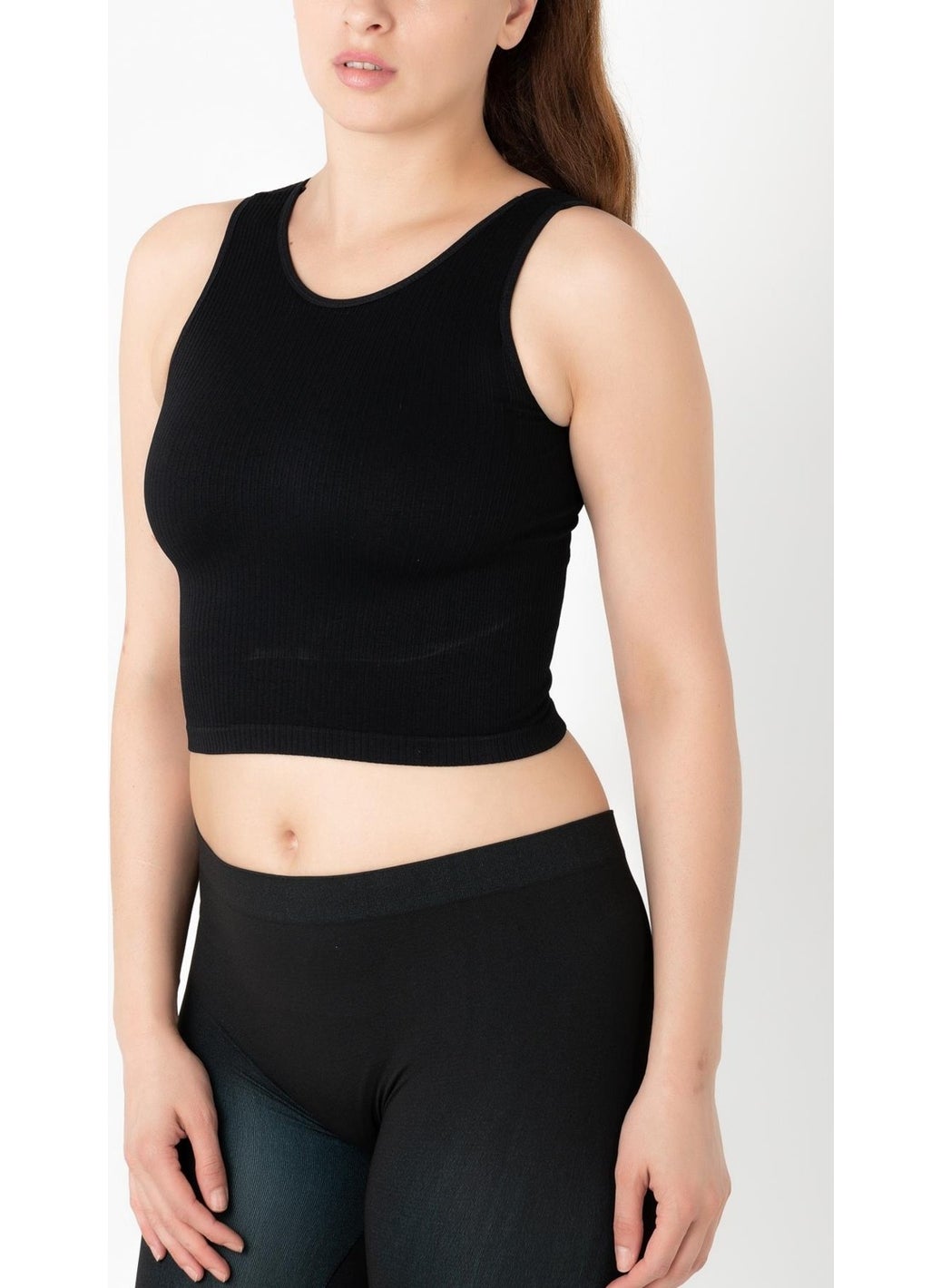 Seamless Ripped Crop T-Shirt