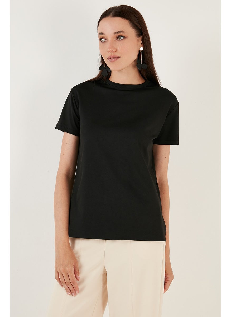 Regular Fit Crew Neck T Shirt Women's T Shirt 5865400