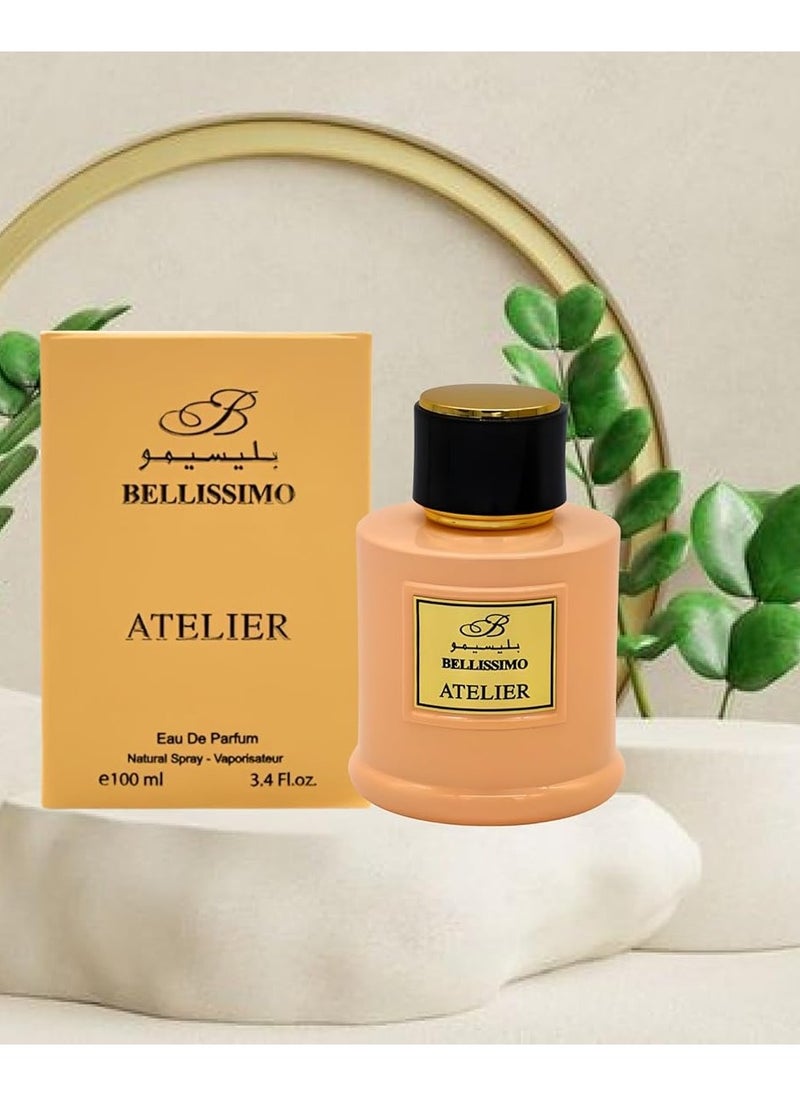 Bellissimo Atelier Yellow A Long Lasting Unisex Eau de Parfum Fragrance with a Captivating Scent  Beautiful Packaging!