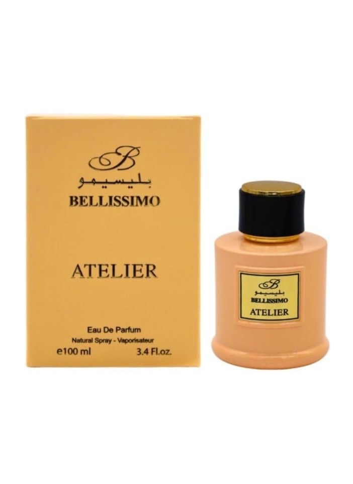 Bellissimo Atelier Yellow A Long Lasting Unisex Eau de Parfum Fragrance with a Captivating Scent  Beautiful Packaging!