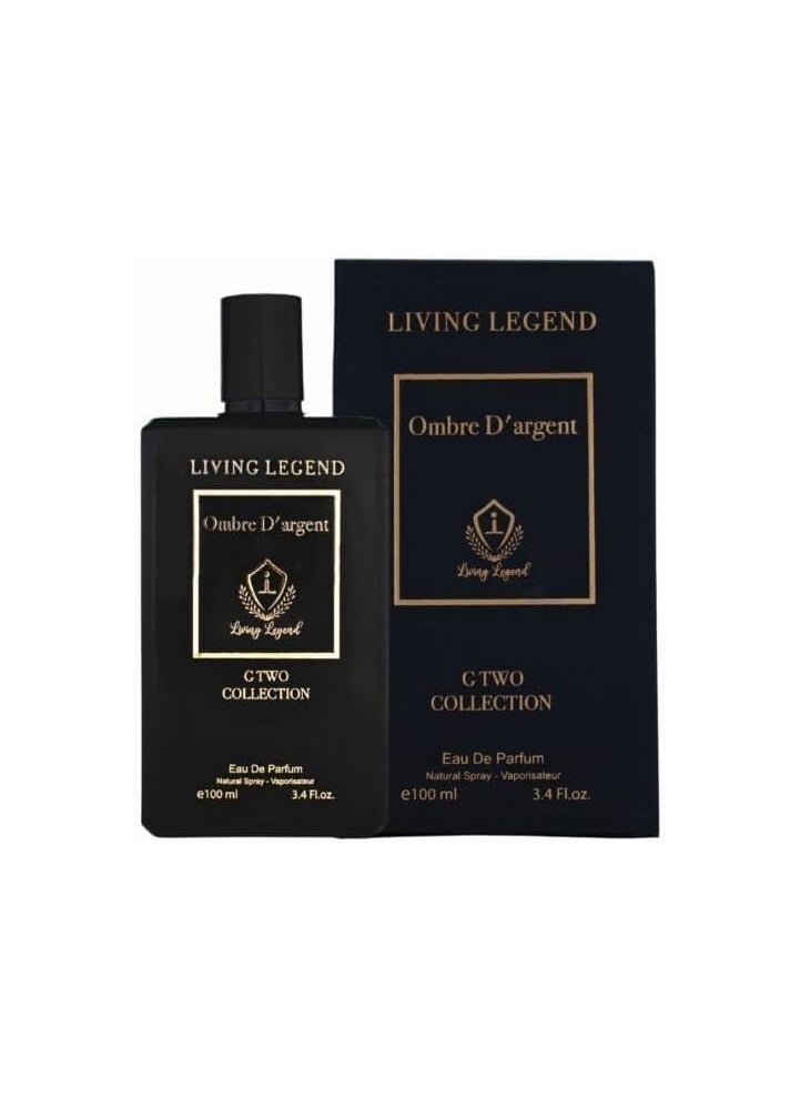 Living Legend G Two perfume Edp 100ml (Ombre D’Argent)