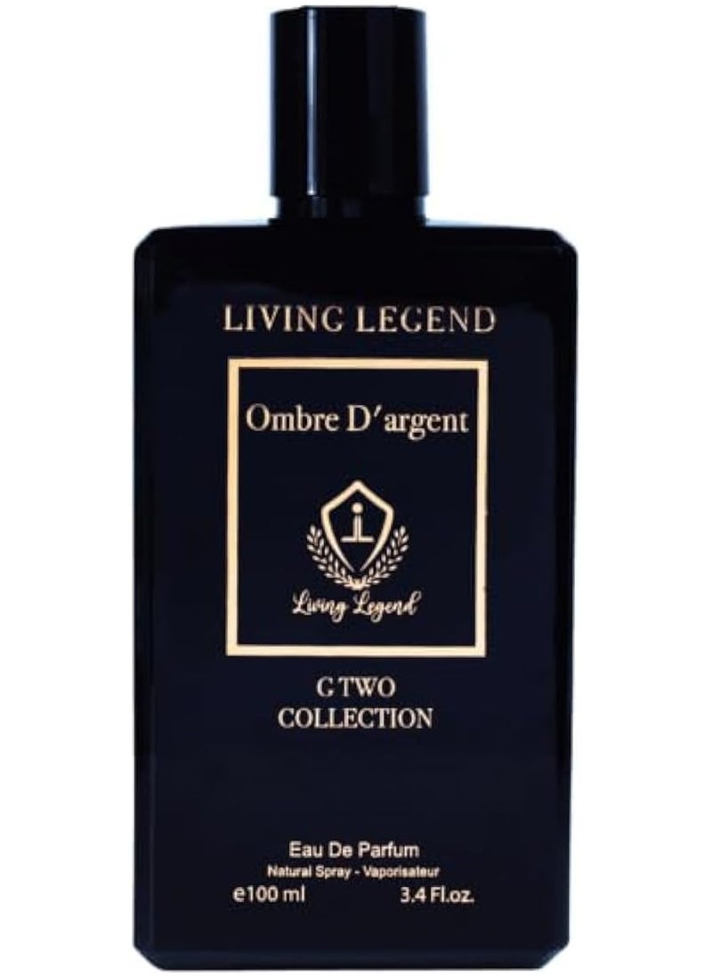 Living Legend G Two perfume Edp 100ml (Ombre D’Argent)