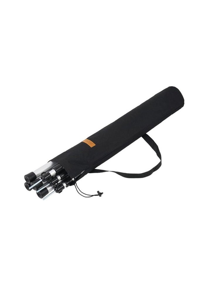 Waterproof Portable Tent Poles Holder Bar Bar Colour:Black