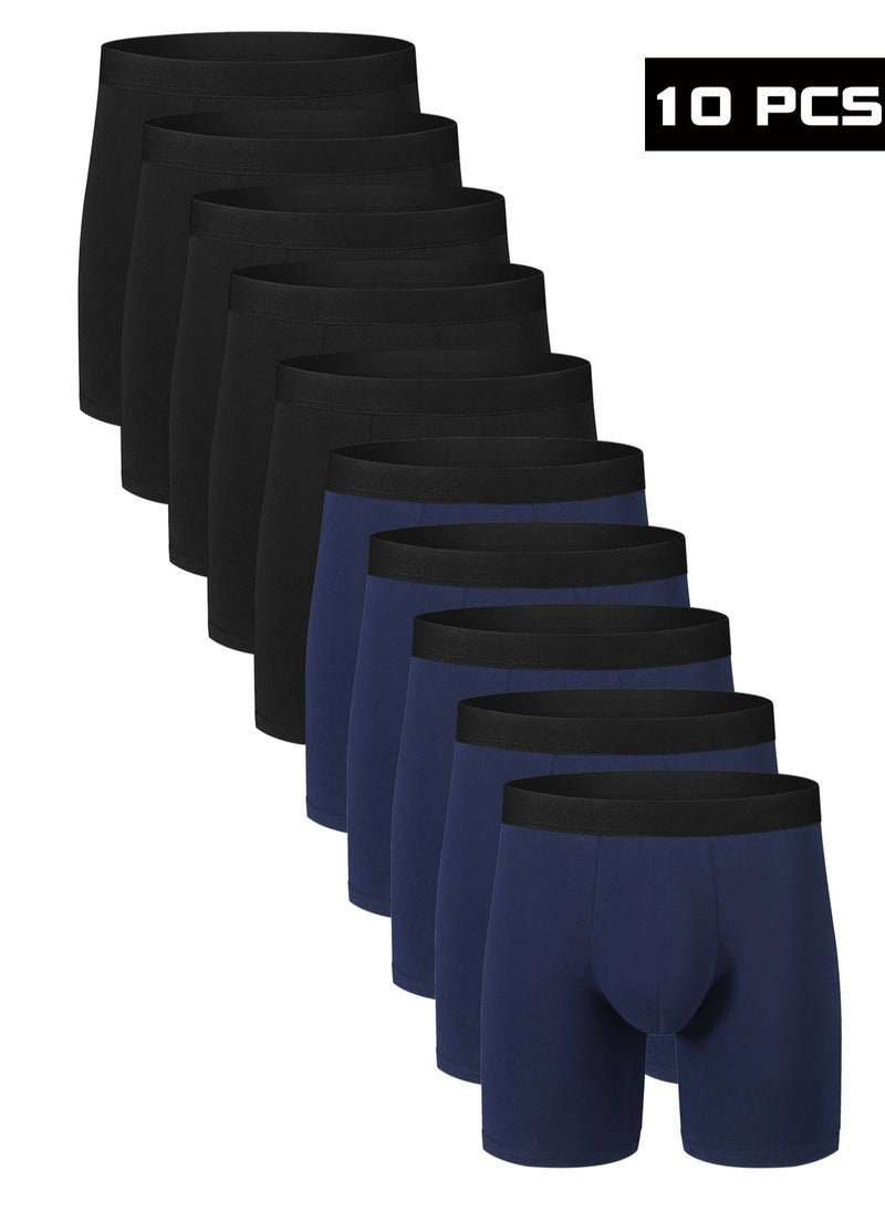 10 Pairs Men's Soft Cotton Briefs