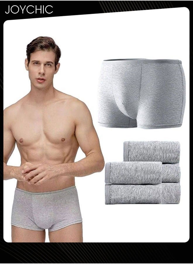 5PCS Men Disposable Briefs 100% Cotton Disposable Underwear Mid Waist Panties for Business Travel Hospital Stays Underpants Without Washing