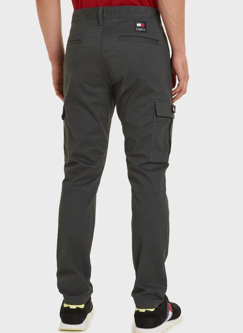 Essential Straight Fit Cargo Pants