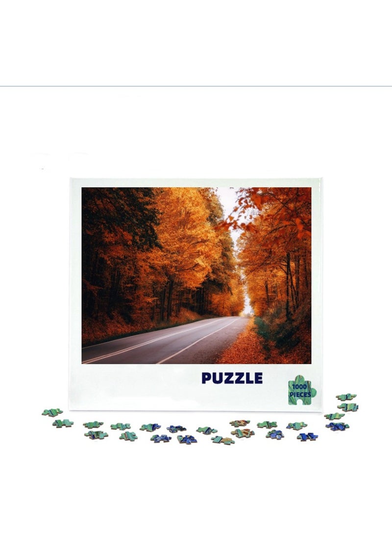 3D Autumn Leaves 1000-Piece Puzzle