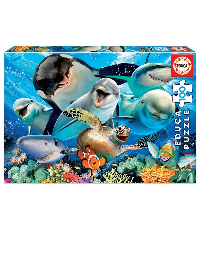 Selfie Puzzle subacqueo, 100 pieces (18062)