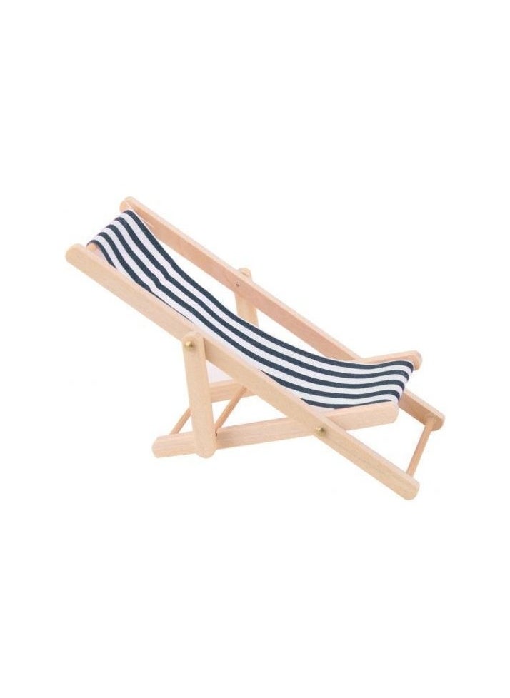 Wooden Lounge Beach Chair 5 PCS