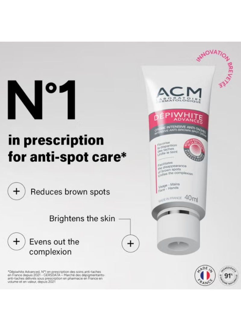 ACM DEPIWHITE ADVANCED INTENSIVE ANTI-BROWN SPOT CREAM 40ml