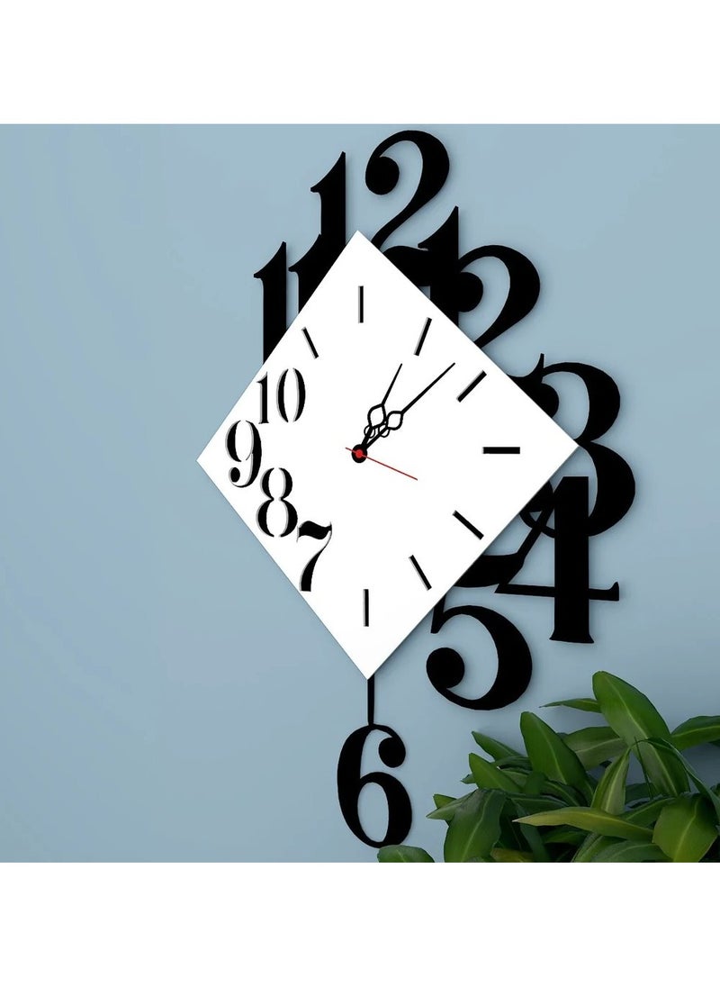 New Design of Diamond shape Big Wall Clock