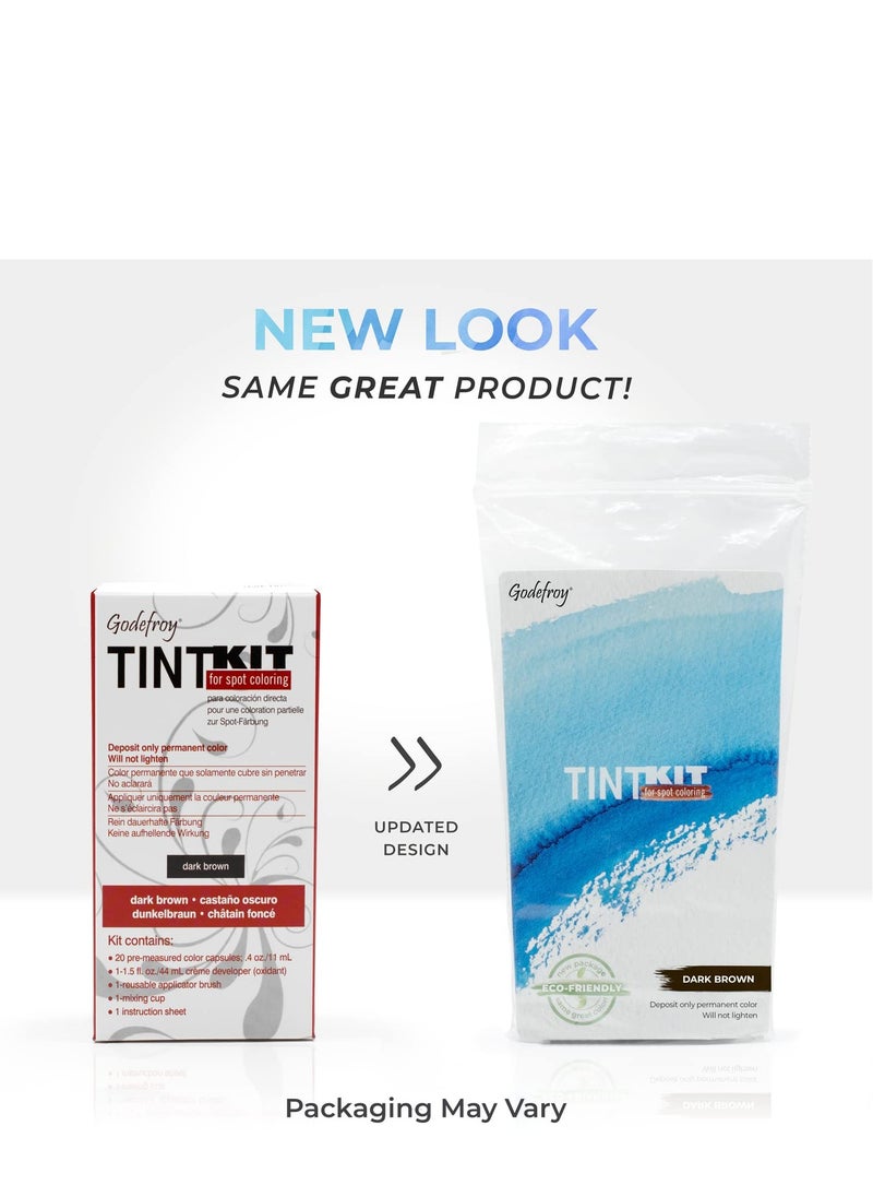 Godefroy Hair Color Tint Kit, Medium Brown, 20 Applications