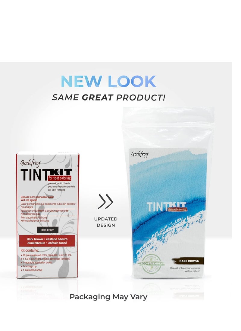 Godefroy Hair Color Tint Kit, Medium Brown, 20 Applications