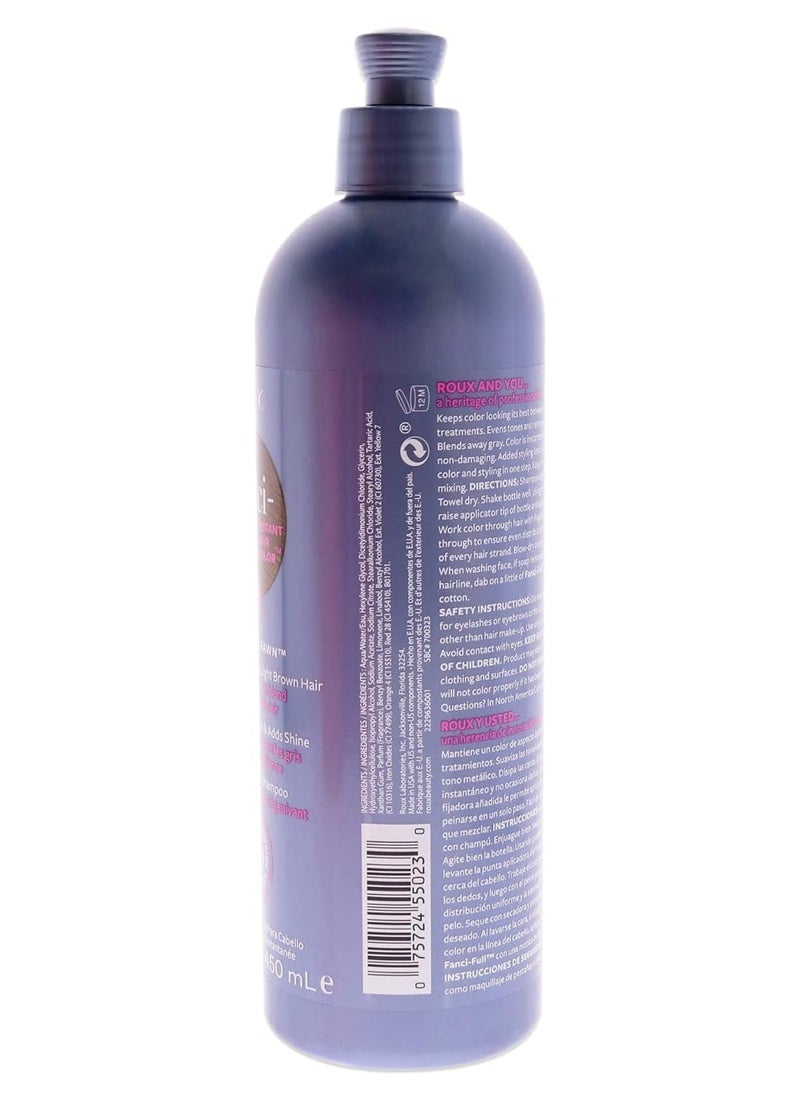 Roux, Fanci-Full Instant Hair Color Rinse, 23 Frivolous Fawn ,Temporarily Evens Tones, Blends Away Gray, 15.2 Oz