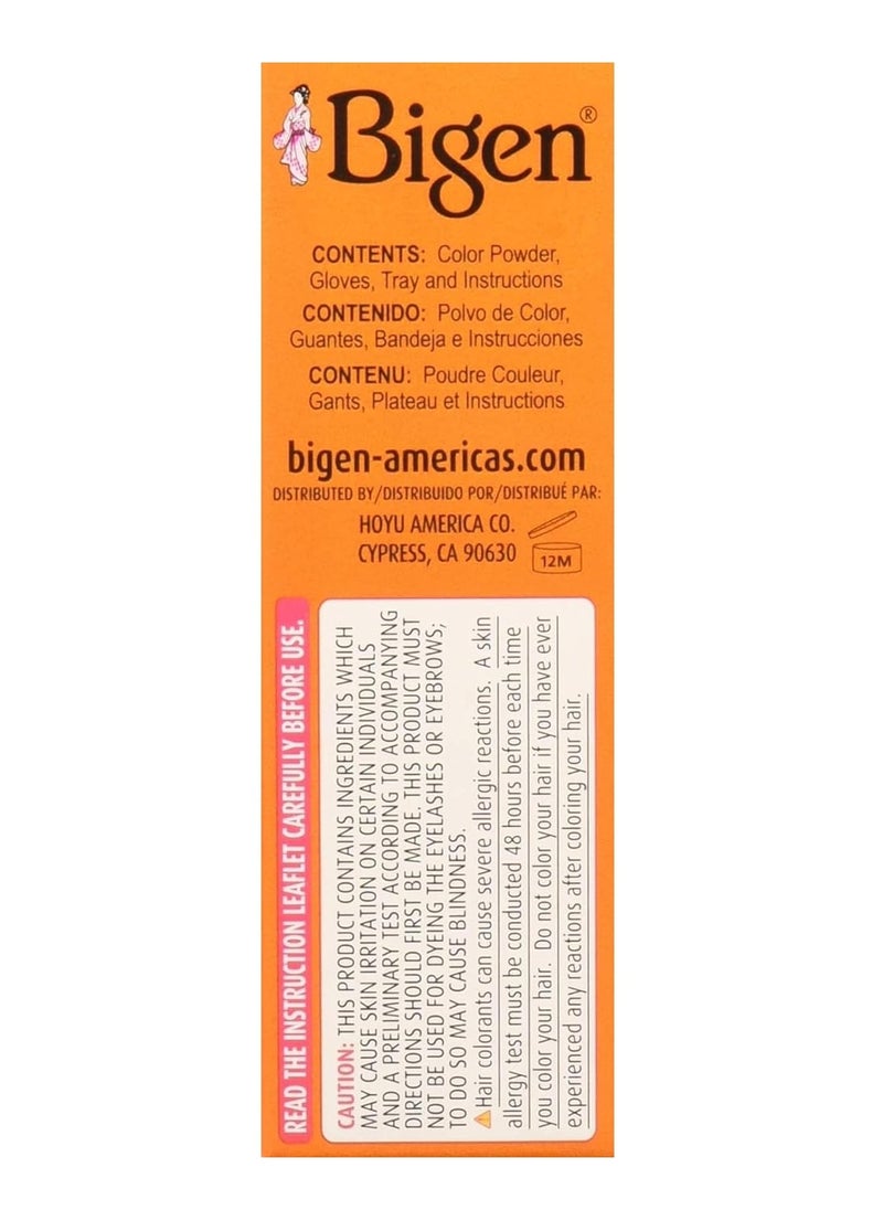 Bigen Powder Hair Color #58 Black Brown 0.21oz (3 Pack)