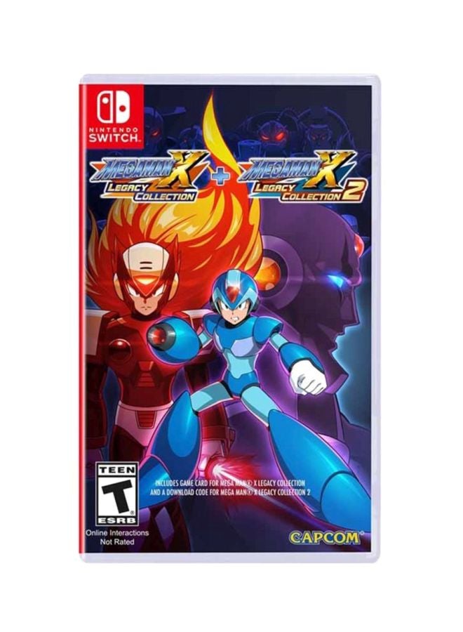 Megaman X Legacy Collection 1 + 2 (Intl Version) - Action & Shooter - Nintendo Switch