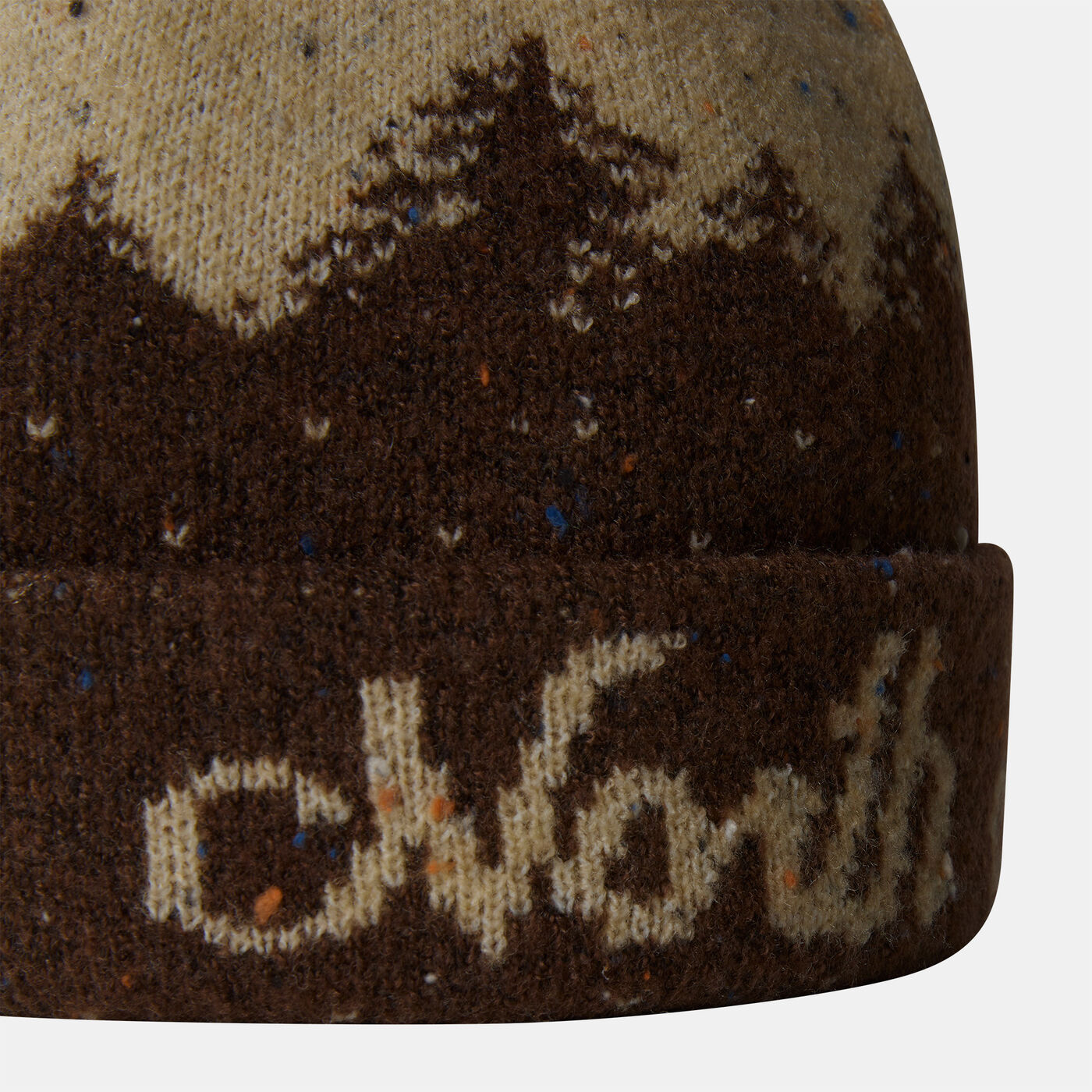 Cabin Mountainscape Beanie