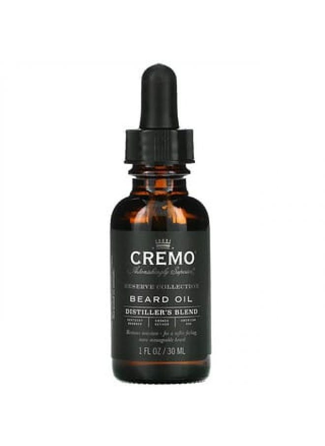 Cremo, Reserve Collection, Beard Oil, Reserve Blend, 1 fl oz (30 ml)