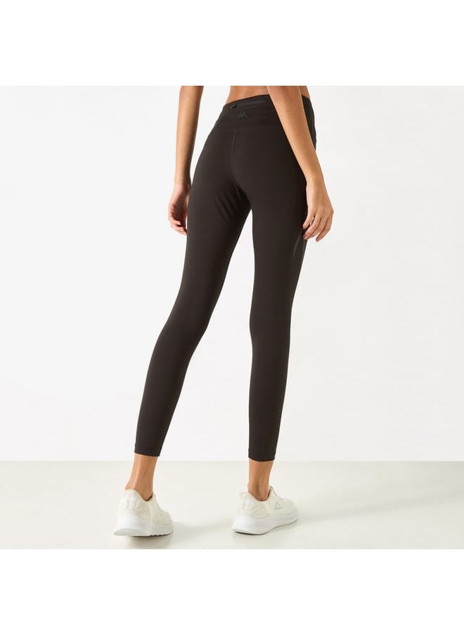 Kappa Solid Leggings with Elasticated Waistband