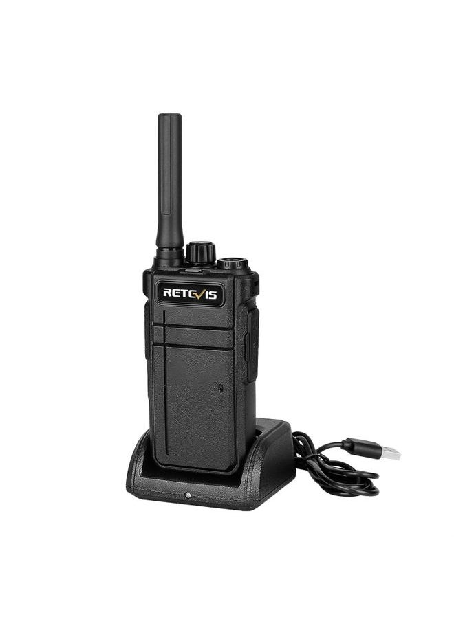 RETEVIS RB37 US Frequency 462.5625-467.7125MHz 22CHS FRS License-free Two Way Radio Handheld Bluetooth Walkie Talkie(Black)