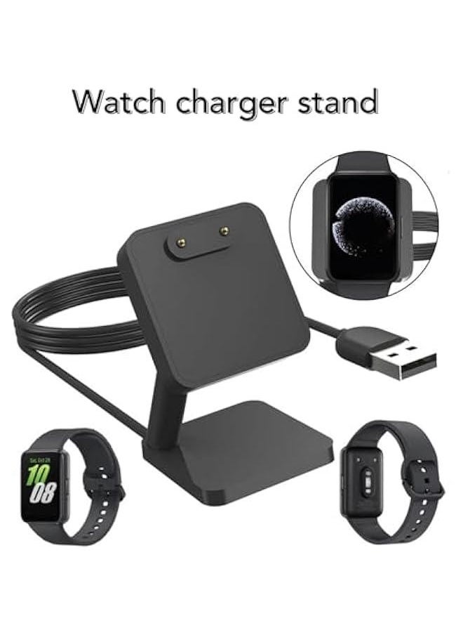 Watch Charger for Galaxy Fit 3, Magnetic Charging Station with USB Cable, Portable Efficient Smartwatch Charger Dock Replacement for Galaxy Fit 3