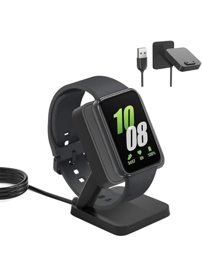 Watch Charger for Galaxy Fit 3, Magnetic Charging Station with USB Cable, Portable Efficient Smartwatch Charger Dock Replacement for Galaxy Fit 3